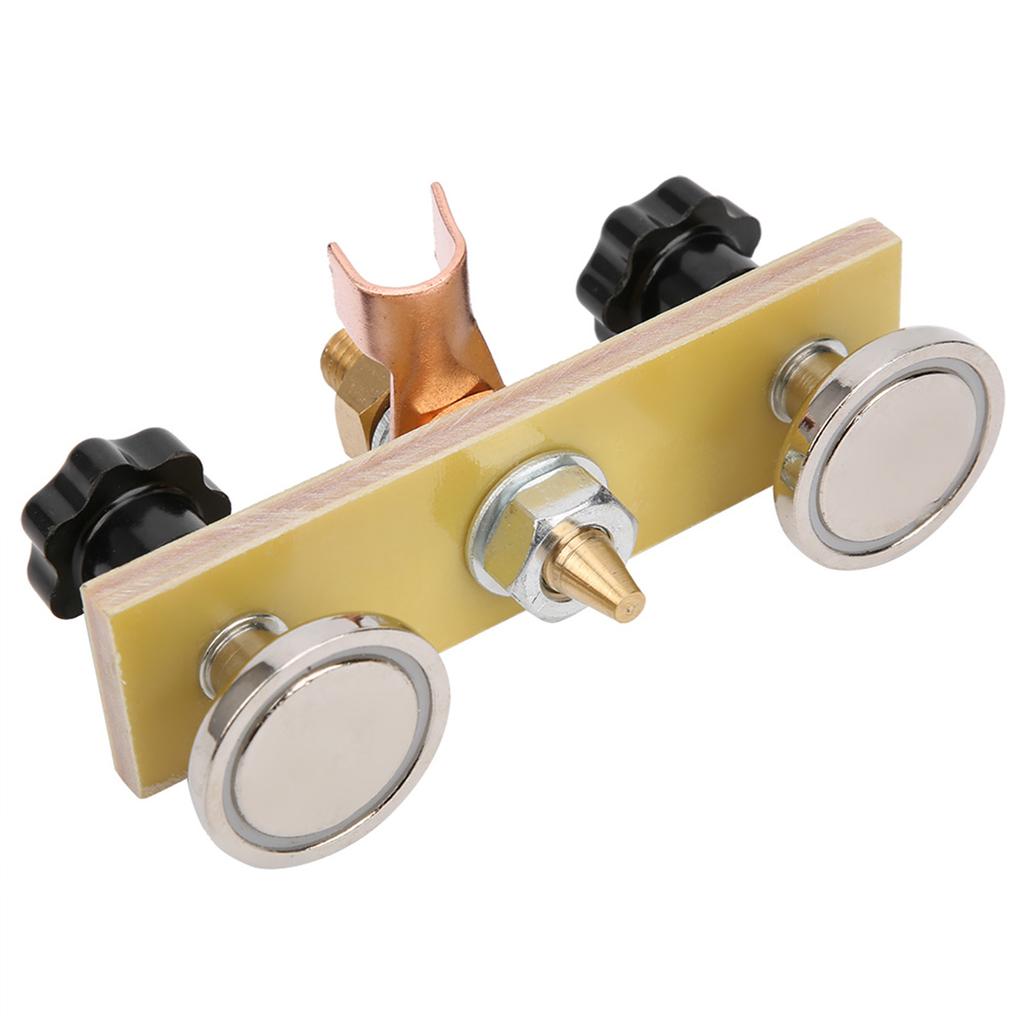 Welding Magnetic Head Ground Wire Sheet DoubleHeaded Soldering Tools Accessories