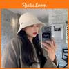 Embroidered Casual Letter Pattern Womens Bucket Hat Versatile Allseason Hat Outdoor