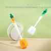 Многофункциональная щетка для чистки чашек с длинной ручкой, щетка для мытья чашек, инструмент для чистки стеклянных молочных бутылок