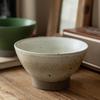 Retro Coarse Pottery Hat Bowl Household Noodle Bowl Soup Bowl Tall Bowl Japanese Tableware Bowl Ceramic Bowl Vegetable Bowl Deep Bowl