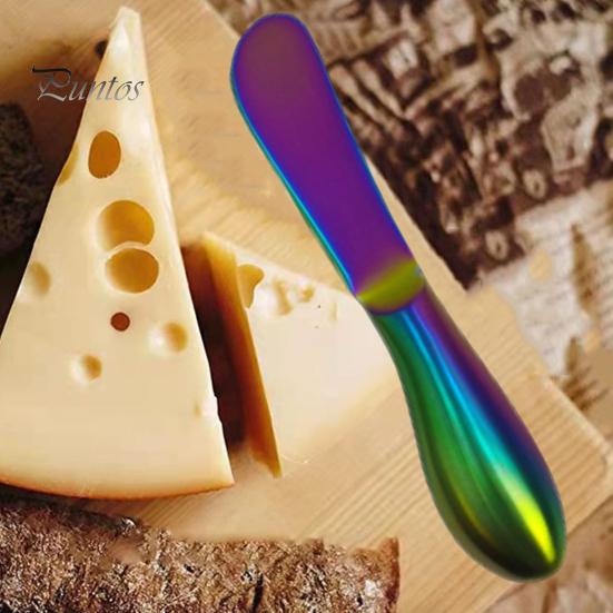 Stainless Steel Cheese Cutter Butter Jam Spreader Cream Cutter Utensil Multifunctional Bread Slicer Kitchen Gadget for Charcuterie Boards