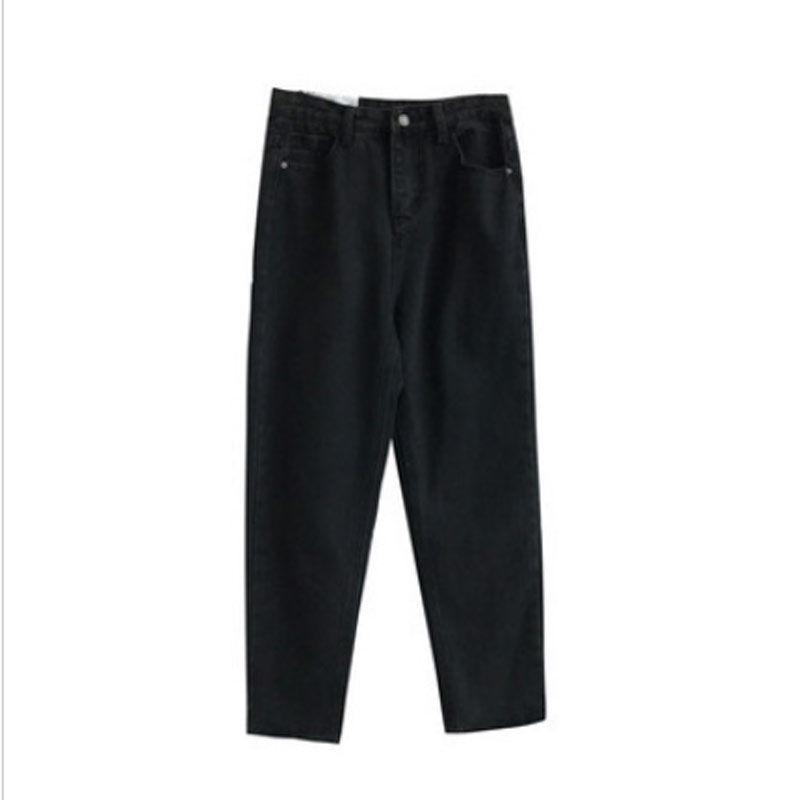 Women's Ins Style Harlan Wide Leg Jeans Loose Korean Students Were Thin High Waist Trousers