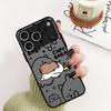 Чехол для iPhone 17 16 Pro Max 16e XS 13 Mini 14 17 Air 15 Plus 12 11 Задняя крышка телефона Мультяшная пара Гуси