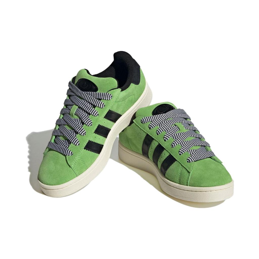 Adidas Campus 00s Solar Green Черные женские кроссовки Core-Black Off-White HQ4409