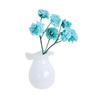 Mini Vase Refrigerator Magnet with Dried Flower Home Office Kitchen Locker Fridge 3D Miniature Flower Vase Magnetic Decoration Ornament