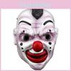 Маска на Хэллоуин Slipknot с лицом клоуна и ртом на молнии для костюмированных вечеринок