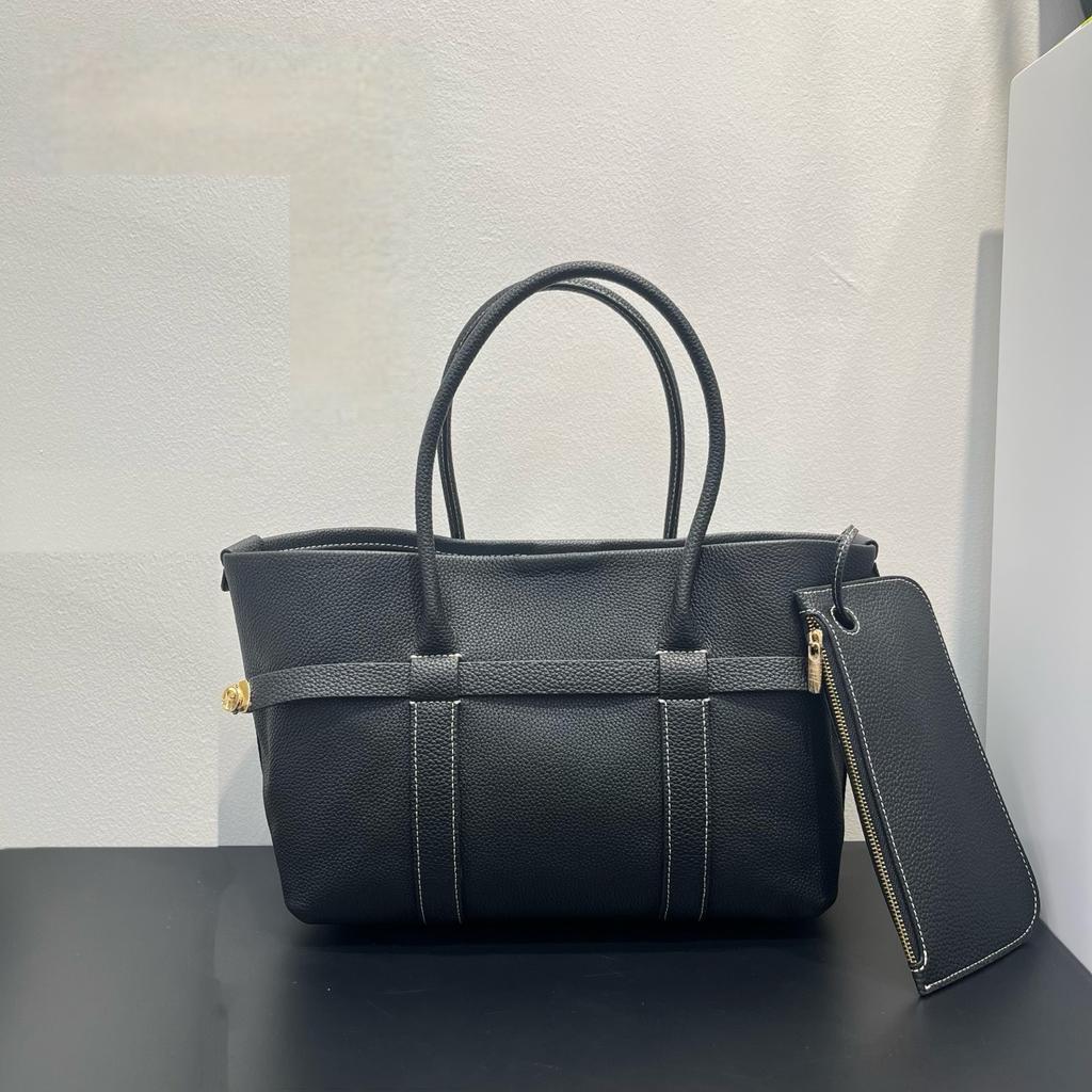 2025 Новый стиль LP Тот же стиль Верхний слой Кожа коровы Ghiera Сумка-шоппер женская Одно отделение Высококачественная текстура Сумка