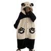 Adult Panda Cosplay Costume Robe Onesie Anime Pajamas Halloween Cartoon Pajamas
