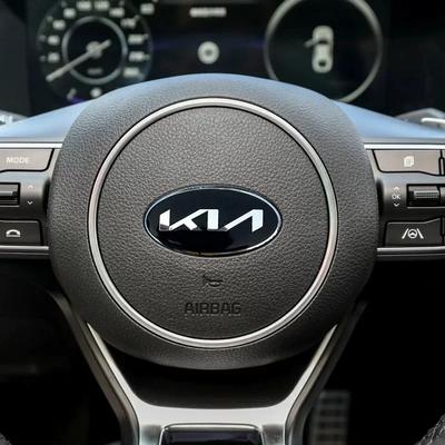 Декоративная наклейка на руль с логотипом автомобиля, аксессуары для EV6 Sorento Niro Stinger Ceed Carnival K5 K9 Soul Carens VQ Caden