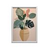 Roślina W Doniczce Boho Roślina W Doniczce Boho, 70X100 Cm, Bez Ramy, Papier Matowy 230 Gsm