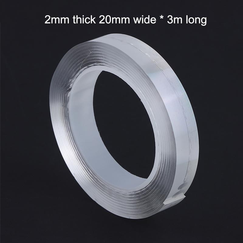 Нано Лента Супер Прочная Двусторонняя Лента Экстра Сильный Клей Нескользящая Лента Водонепроницаемая Прозрачная Лента Для Кухни Ванной