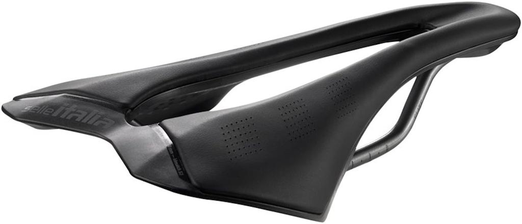 Седло SELLA ITALIA SLR Elite S3 130x242мм Полый стальной рельс черный