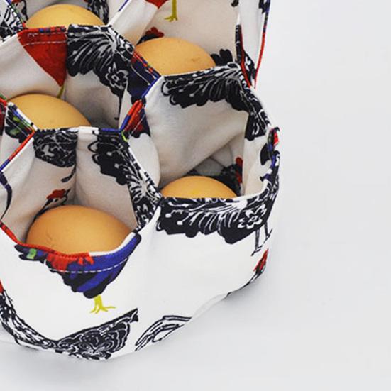 Корзина для сбора яиц, 7 карманов, сверхпрочная холщовая сумка для хранения курицы, утки, гуся, куриных яиц, сумка для сбора яиц