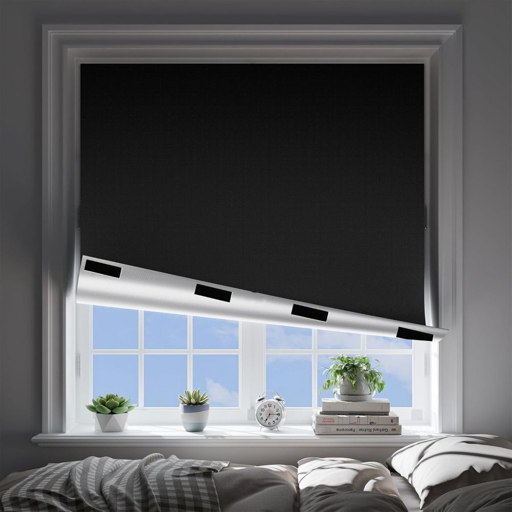 Portable Blackout Window Cover Reusable Window Privacy Film New Blackout Blinds Living Room