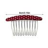 Non-Slip Hair Combs Polka Dot Bangs Hair Clip New Hairpin  for Princess Hair Accessories