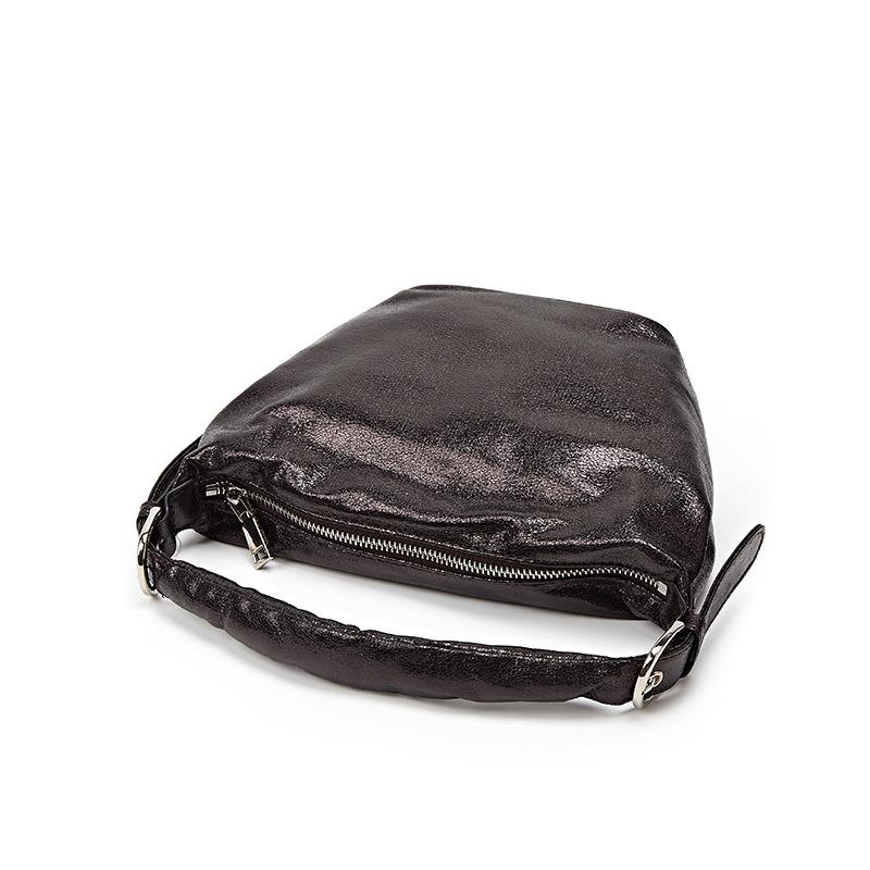 Складная сумка-тоут женская сумка-пельмень новая высококачественная мягкая кожа на одно плечо под мышку портативная сумка-тоут