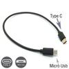 1 шт. USB-C на Micro USB Папа Синхронизация Зарядка Type C OTG ЗАРЯДНОЕ устройство Кабель Шнур Адаптер Прочный Кабели для передачи данных Разъем Флешка Быстрая передача