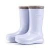 Fashion Women's Four Seasons Rain Boots High Tube Waterproof Non-slip Plus Cotton Warm And Comfortable Pull-on Rain Boots 36-41