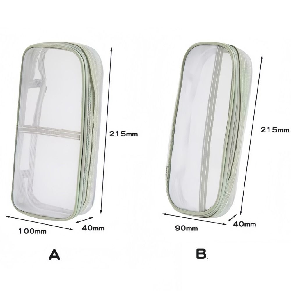 Легкий сетчатый пенал большой емкости эстетическая сумка для студентов канцелярские принадлежности