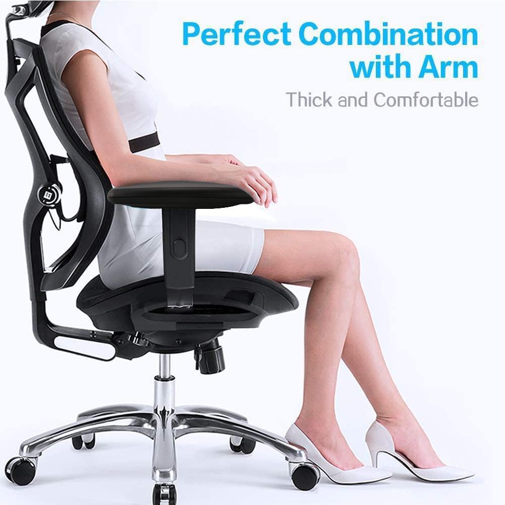 Универсальные Подушки Подлокотников Офисного Кресла, Удобная Накладка на Подлокотник Игрового Кресла AGK