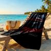 Michael Jackson Customizable Name Beach Towel Quick-Dry Soft Microfiber Portable for SwimmingBeachCamping Travel Beach AccessoriesGym