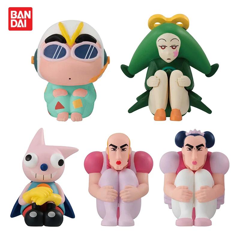 Genuine Gacha Scale Model Crayon Shin-chan Big Adventure Parody Series Nohara Shinnosuke Action Figure Toys