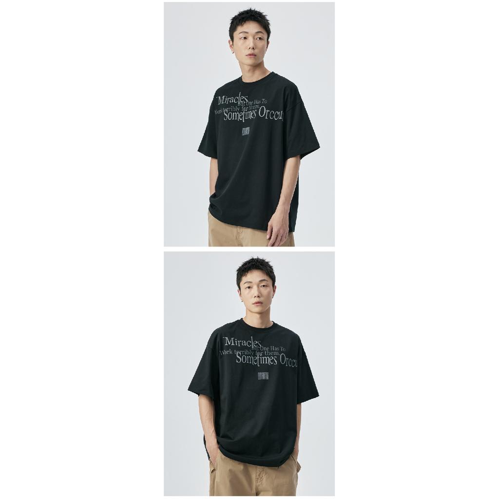 Футболка с короткими рукавами American Retro High Street, мужская футболка высокого качества Ruan Shuai Oumei, модная брендовая пара