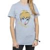 Disney Womens/Ladies Tinkerbell Sparkle Cotton Boyfriend T-Shirt