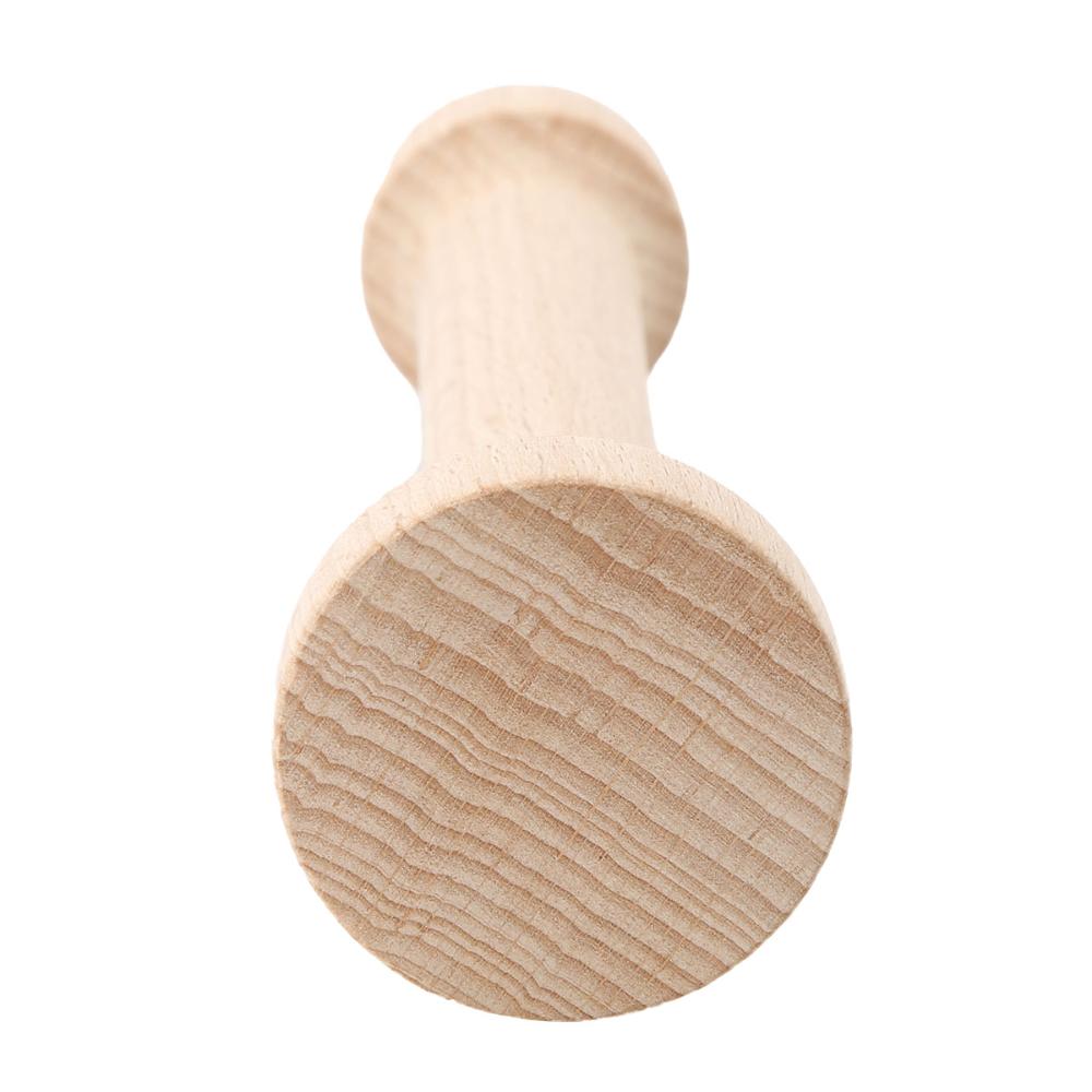 Толкатель Форма для яичных тарталеток Кухонные принадлежности Толкатель для выпечки Инструменты для тортов Деревянная форма для яичных тарталеток Пестик для яичных тарталеток