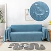 Waterproof Sofa Towels In The Four Seasons Solid Color Slipcover Multipurpose Blanket Modern Anti Slip Home Living Room Decor