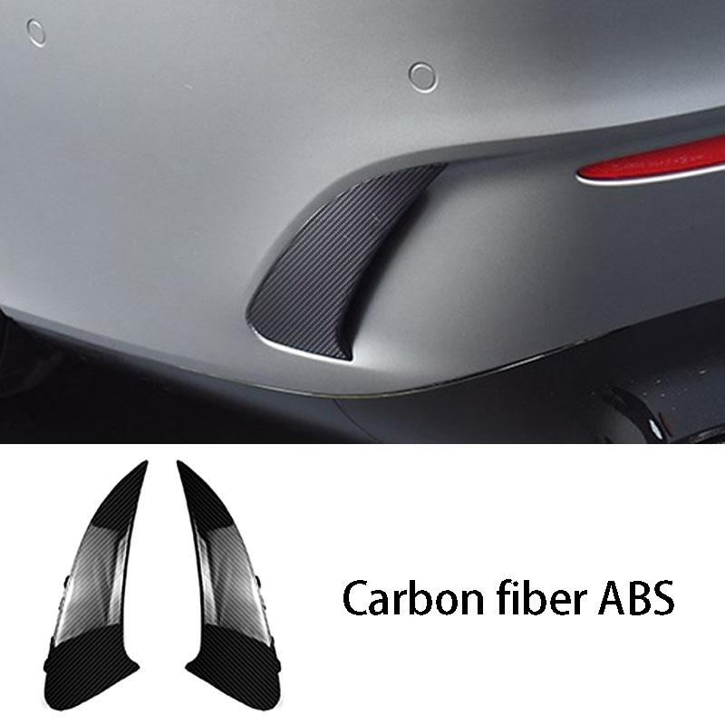 Разветвитель переднего бампера автомобиля, украшение из АБС-пластика для Mercedes Benz CLA class C118-2022 CLA250 CLA180 CLA200 спереди