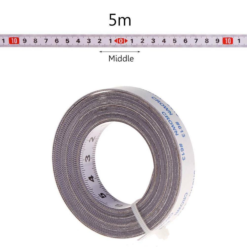 Tape Measure Scale Ruler for Miter Track Use with Table Saw Band Saw and Router Table 1M 2M 5M Lengths 0.51 Inch Width