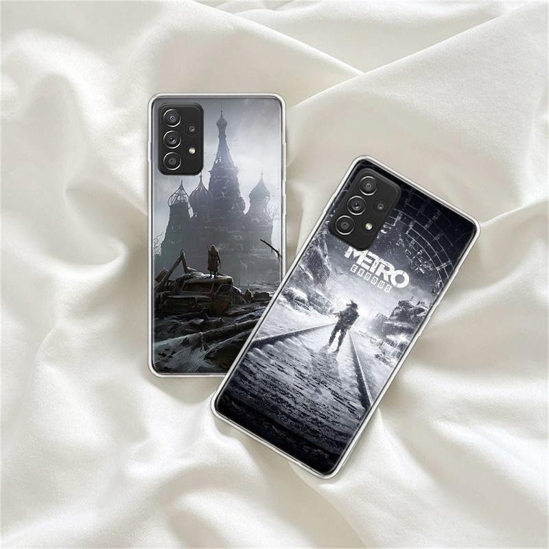 Чехол для телефона Metro 2033 для Samsung A54 A57 A37 A17 A14 A15 A12 A24 A34 A55 A35 A25 A52S A07 A05S A04S A22 A32 A72 Galaxy Note 20