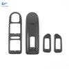 For VW Golf 6 MK6 2010 2011 2012 2013 Interior Window Lifter Switch Control Panel Cover Carbon Texture Inner Accessories