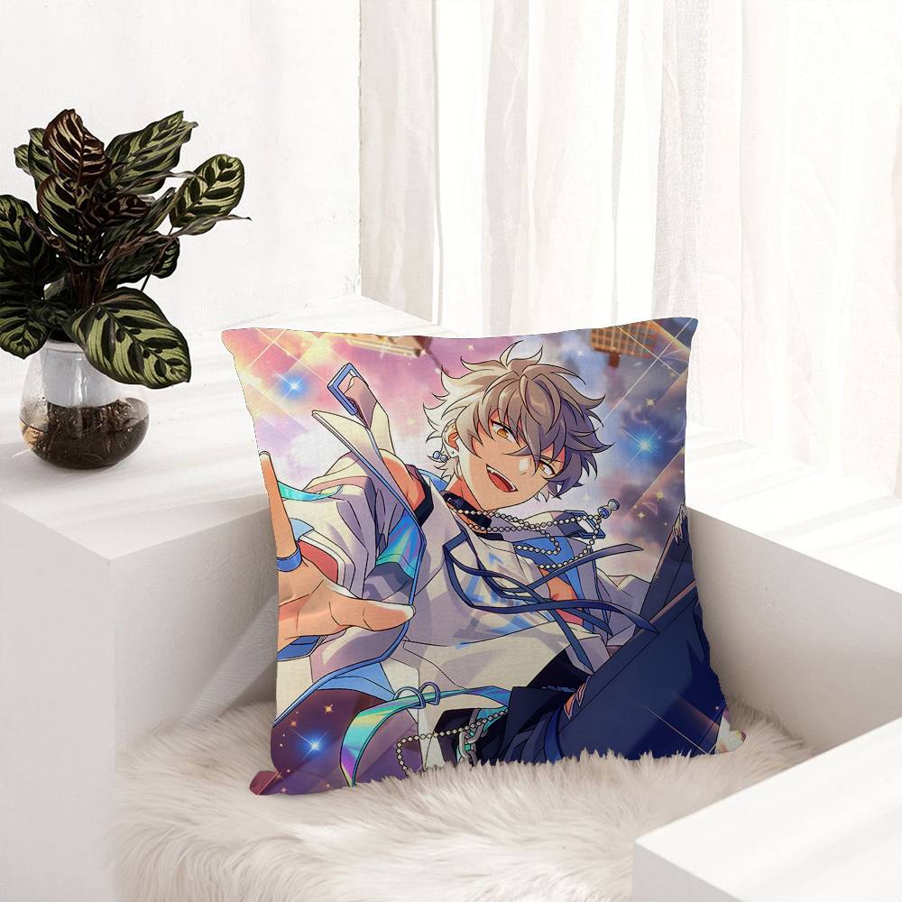 Аниме Игра Ensemble Stars Подушка с рисунком Lucky Dragon Наволочка для подушки Чехол для диванной подушки Декор для дома Детский подарок