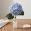 Fake Hydrangea Flower Reusable Artificial Hydrangea Stalk Long Stalk Fake Hydrangeas Real Feel Full Blooms for Table Centerpiece