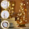 Led Crystal Diamond Christmas Tree Light Luminous Desktop Decoration Ornaments For Bedroom Living