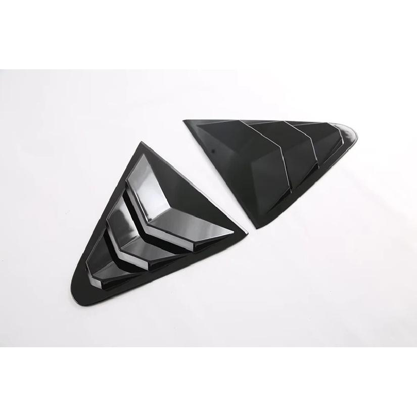 For Subaru Crosstrek Impreza 2024 Car Accessories ABS Side Door Rear View Window Spoiler Cover Trim ert Garnish Bezel