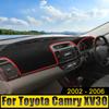 Car Accessories For Toyota Camry 30 XV30 2002 2003 2004 2005 2006 Dashboard Cover Avoid Light Pad Anti-UV Carpet Non-Slip