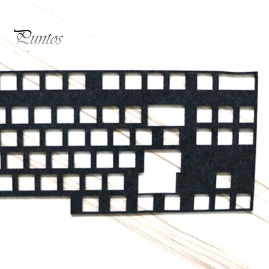 Тихие клавиатуры Демпфирующая пенная прокладка Клавиатурные переключатели Подушечка-глушитель для механической клавиатуры 60/84/87/96/104/660/980