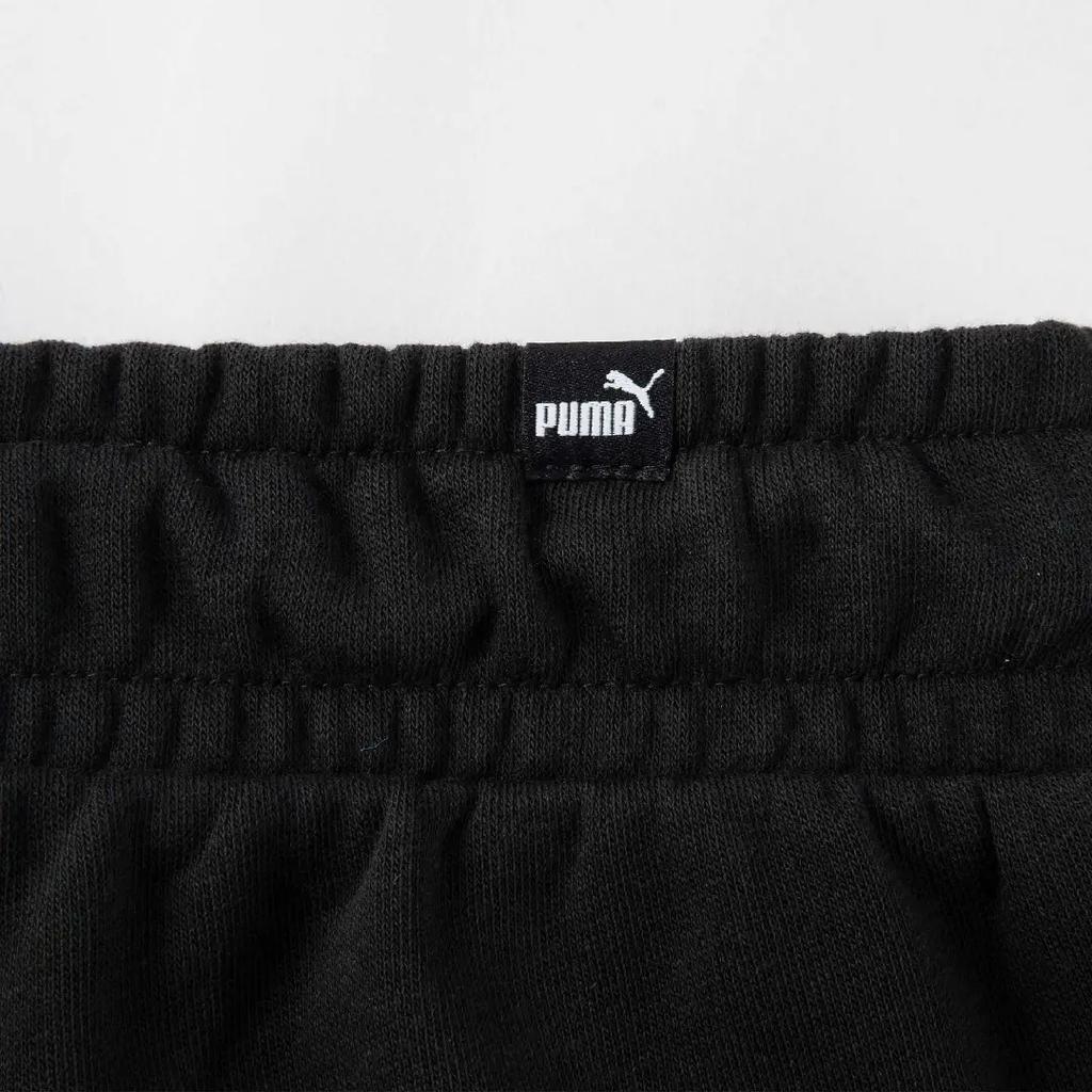 Puma Ess спортивные брюки ретро спортивные полоски сбоку простые универсальные повседневные брюки женские низ черный 686086-01