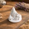 Духовный домашний орнамент, 3D-печатная статуя священного Шивы с быком Нанди, Миниатюрная фигурка коровы для медитации на рабочий стол, Подарок для практикующих йогу