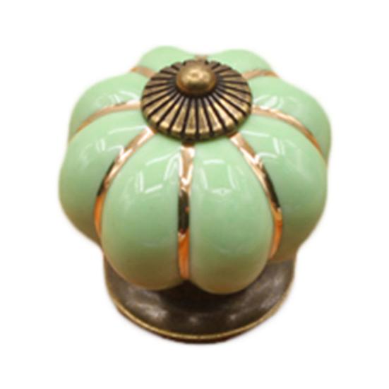 Ретро керамический тыквенный шкаф, дверной ящик, комод, ручка-ручка