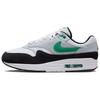 Air Max 1 White Black Stadium Green Sneakers Casual Shoes FN6952-100