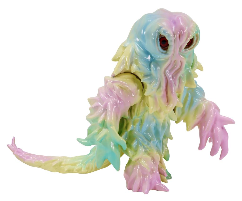 Character Content Production AMC Hedorah Landing Season Pastel Color Approximately 210mm PVC ABS Acrylic Soft Vinyl Figure (Ccp) Ver. & & Pre-painted