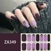 ZA Skin Brightening Waterproof No-Cure Full Cover Gel Nail Wraps, Luxury Minimalist Nail Stickers, Nail Patch Films