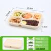 Одноразовые контейнеры для приготовления еды MIAOJIAYI из кукурузного крахмала с 5 отделениями и крышками