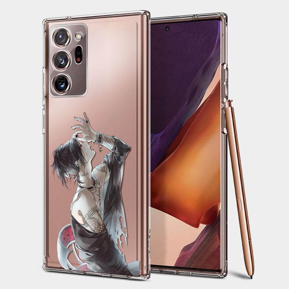 Прозрачный чехол с изображением аниме «Токийский гуль» для Samsung Galaxy Note 10 Lite 20 Ultra 9 8 S21 Plus S20 FE S10 S9 S8, силиконовый чехол для телефона