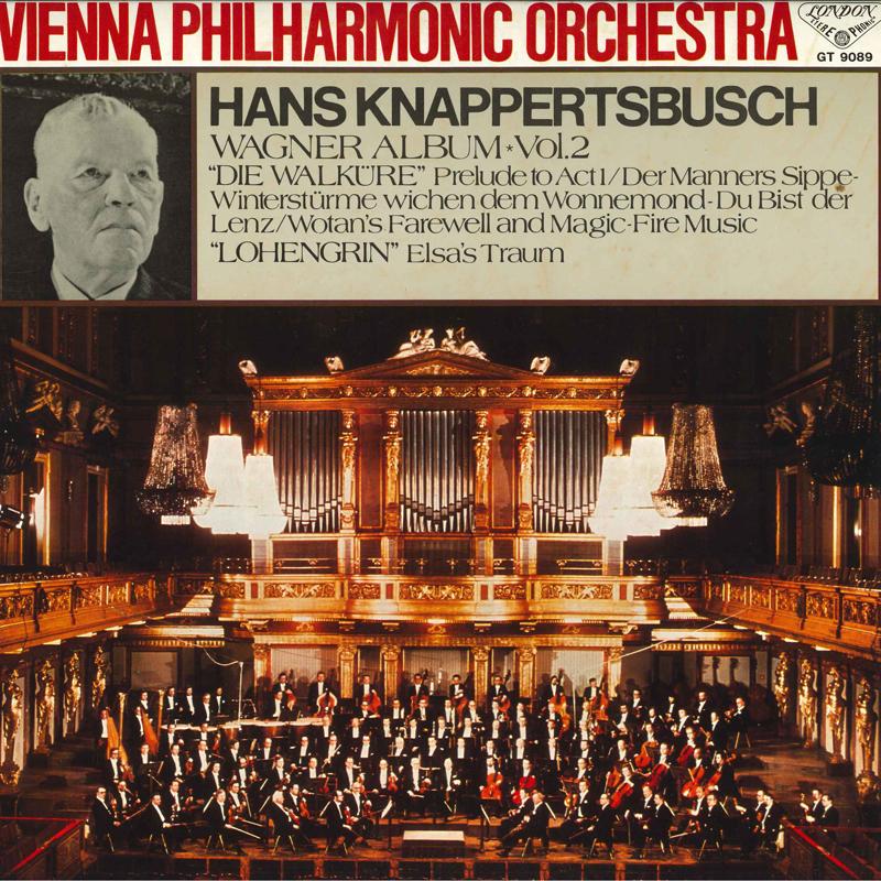 LP Record FLAGSTAD SVANHOLM LONDON KNAPPER Knappertsbusch Wagner Album Vol. 2 GT9089 LONDON 1977 Japan Classical Used