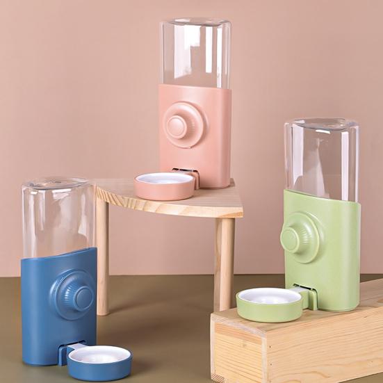 Кормушка для кроликов на 600 мл, большая емкость, подвесной автоматический фонтанчик для маленьких домашних животных